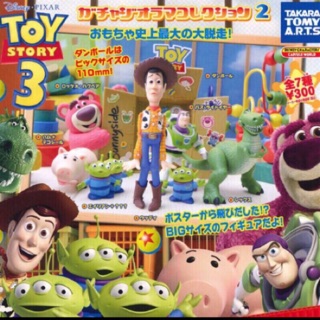 Disney Toy Story 玩具總動員 迪士尼 皮克斯 轉蛋 扭蛋 公仔 人物場景 巴斯 三眼怪 胡迪 現貨
