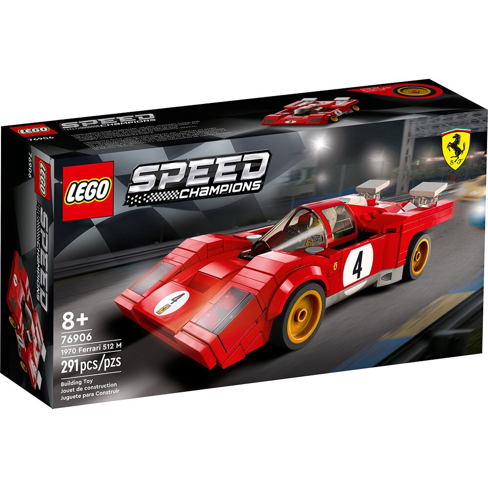 【佳樂】LEGO 樂高 76906 1970 法拉利 512 M 極速賽車系列 SPEED
