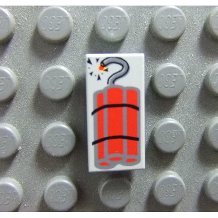 【積木2010】樂高 LEGO 火藥 炸藥 道具 1X1Tile (印刷磚片)
