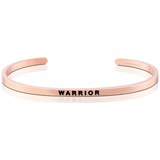 MANTRABAND 美國悄悄話手環 Warrior 真正的戰士 銀/金/玫瑰金手環