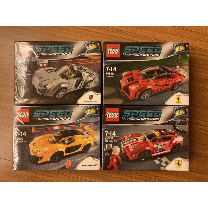 全新未拆 絕版品 LEGO SPEED 75899 75908 75909 75910