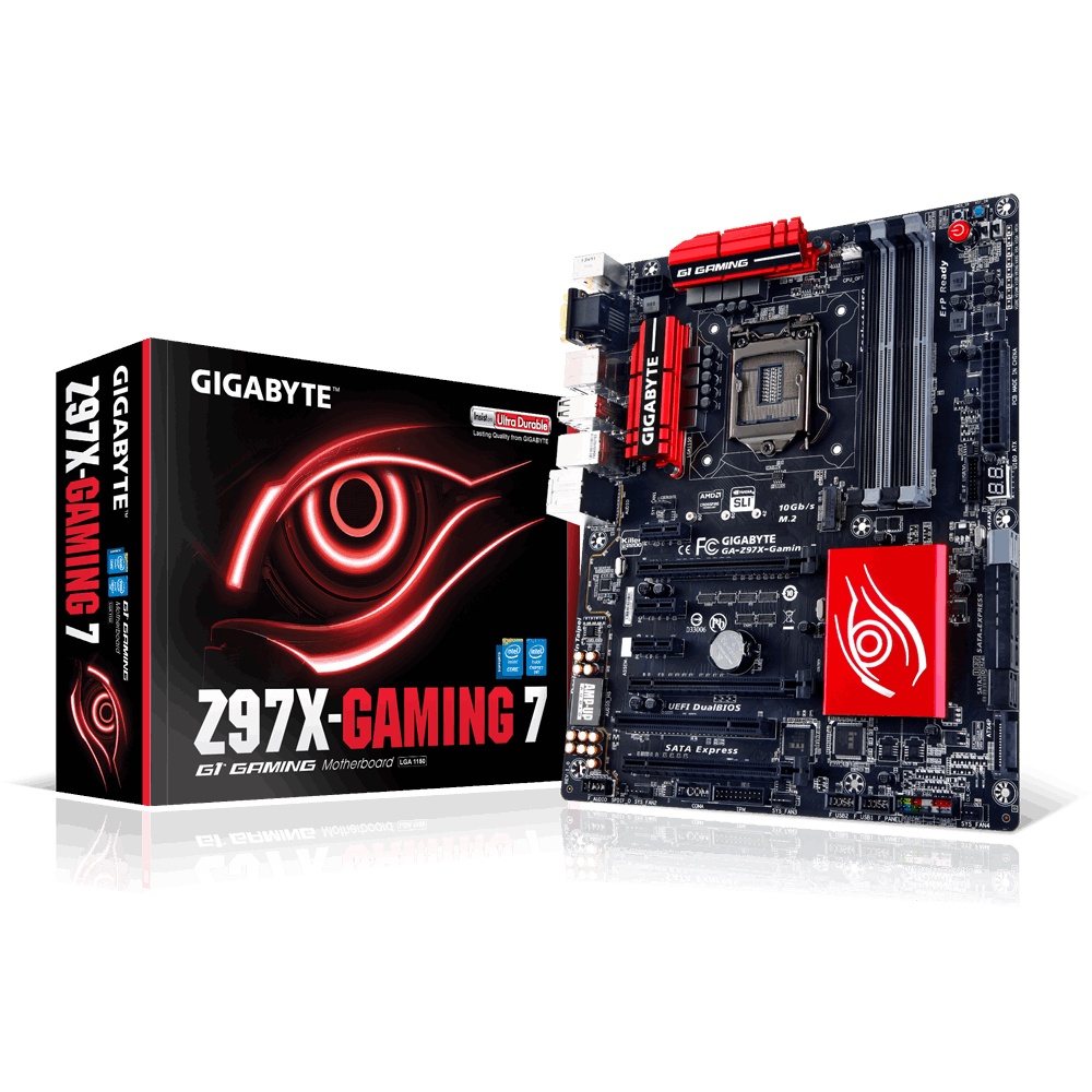 【台南個人自售】技嘉 Z97X-Gaming 7 1150腳位 全新原廠備品 原廠保固 I7-4790 4790K