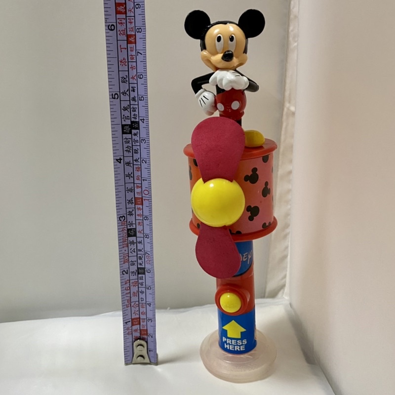 二手Disney 迪士尼米老鼠Mickey mouse 米奇糖果罐公仔玩偶娃娃玩具食玩