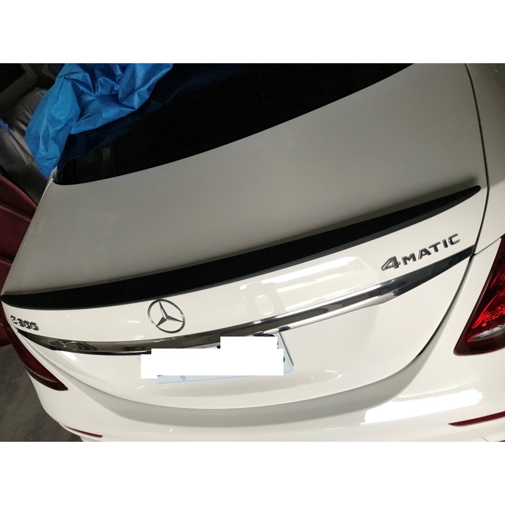 賓士 BENZ W213 16 17 18年 原廠型 尾翼 ABS塑膠材質 E200 E250 2018 素材