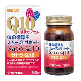 (現貨)佐藤 SATO 輔酶Q10 輔助酶 90粒 有效期限：2025.04 日本樂天購入 非不明來源