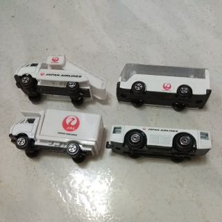 蟹堡玩具店 二手 擺飾 WELLY×JAL 小車四台