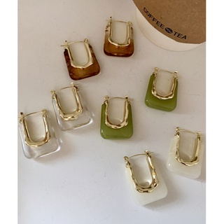 【J.Jewelry】鏤空方形時尚精緻百搭耳環 R6090# ZXL
