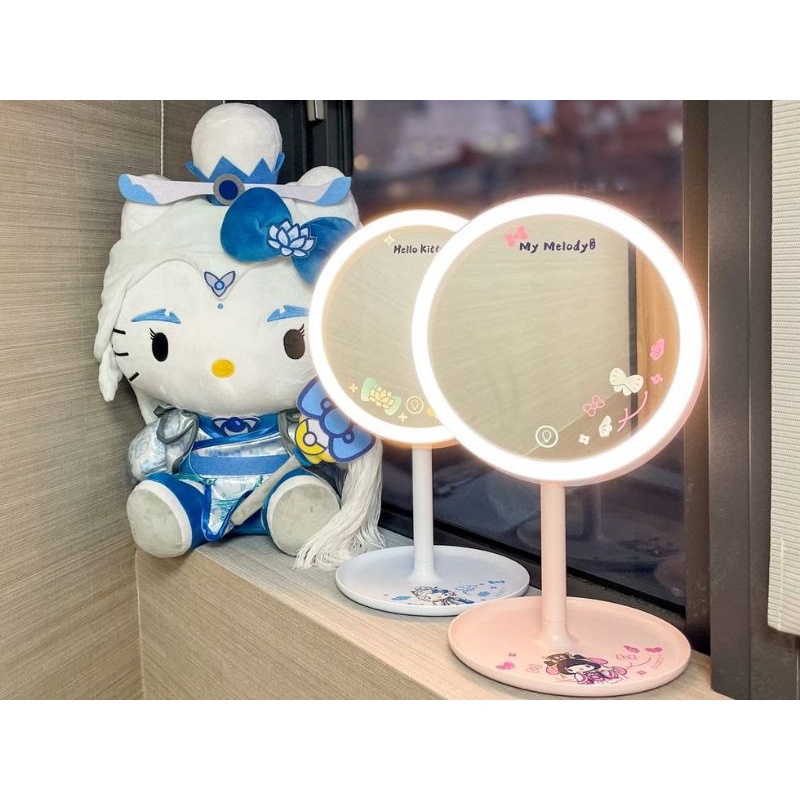 全家 單品 Hello Kitty  三麗鷗 Ｘ 霹靂   PS美妝鏡 紅顏女神立鏡