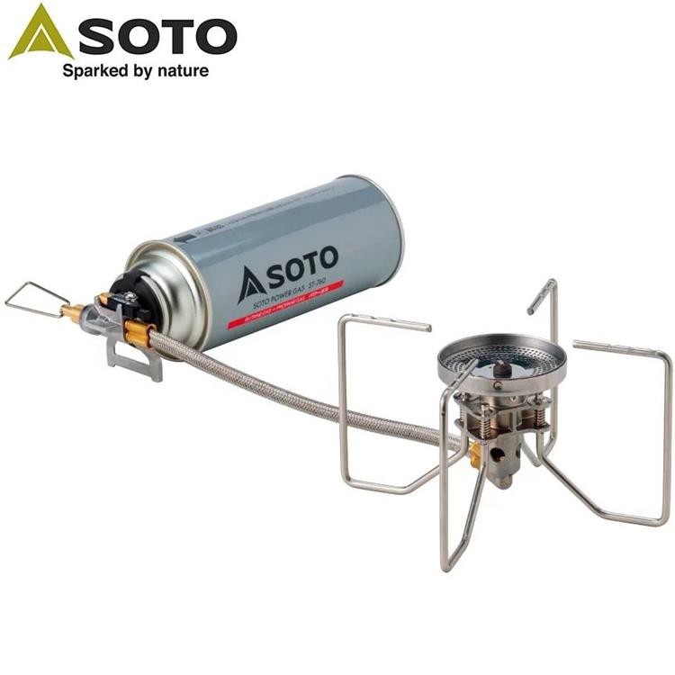 Soto 穩壓防風休閒爐 蜘蛛爐 瓦斯爐st 330 蝦皮購物