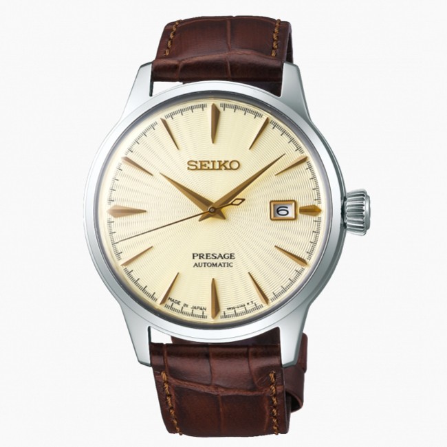 【聊聊甜甜價】SEIKO 精工 PRESAGE 4R35-01T0Y 調酒師系列機械腕錶 (SRPC99J1)