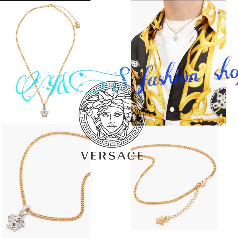 （Y&amp;S fashion )🇬🇧代購Versace凡賽斯鍍金項鍊 限量優惠現貨