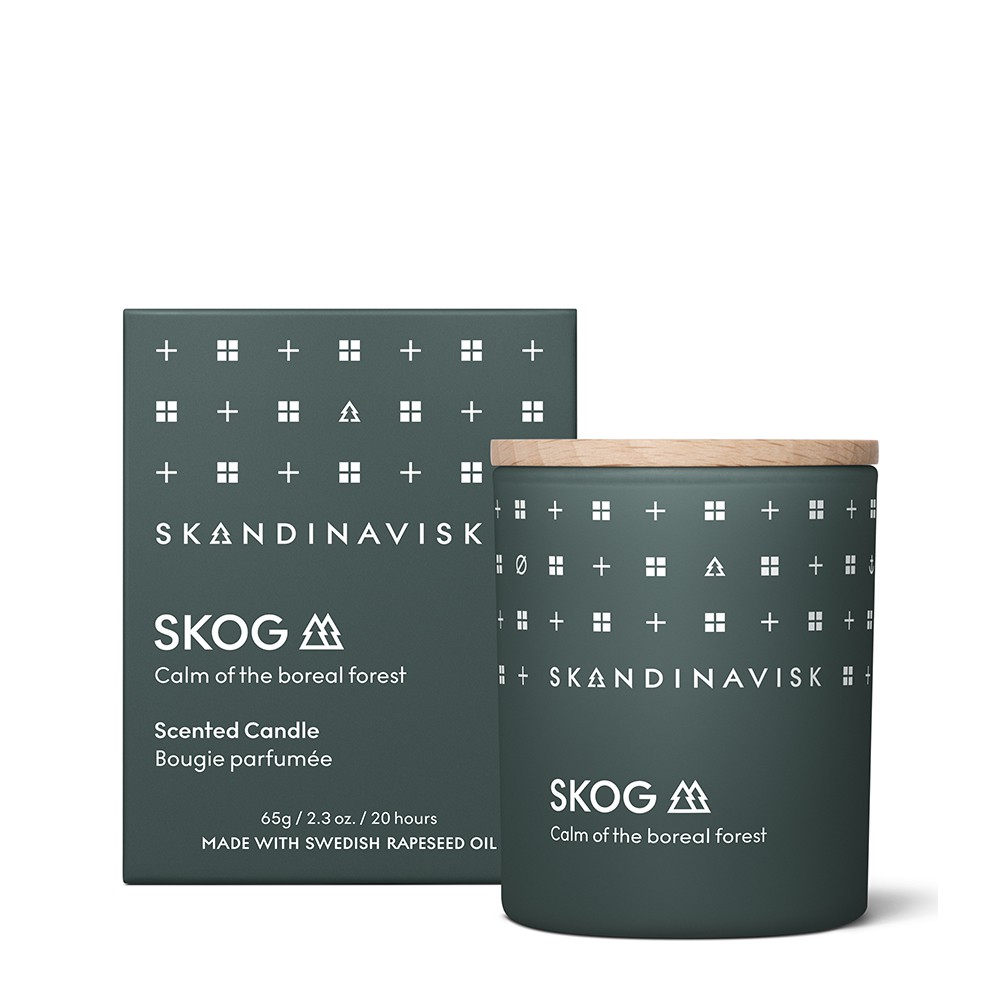 丹麥 Skandinavisk 香氛蠟燭 65g - SKOG 挪威森林 現貨 廠商直送