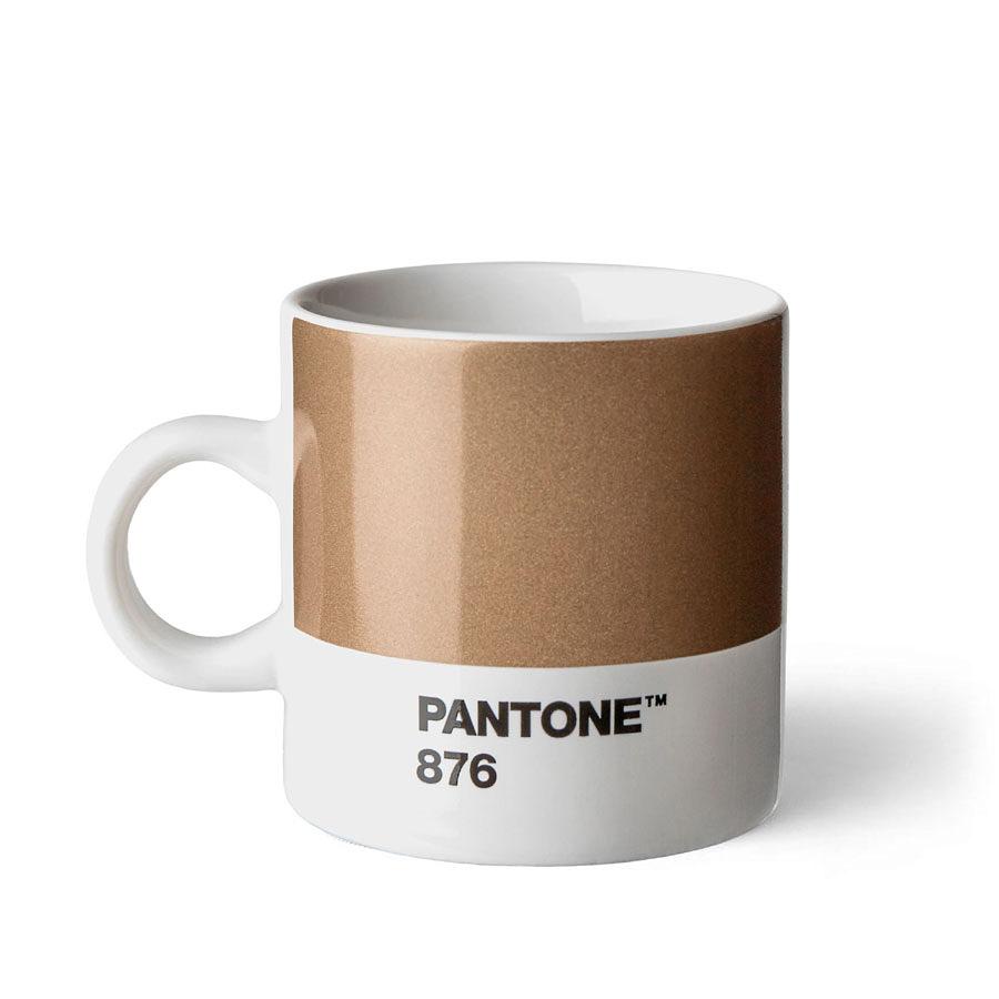 丹麥設計PANTONE咖啡杯/ 120ml/ 銅色/ 色號876 C eslite誠品