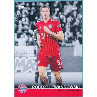 萊萬 Robert Lewandowski 2021 Topps BCM-RL 德甲 拜仁慕尼黑隊 足球卡