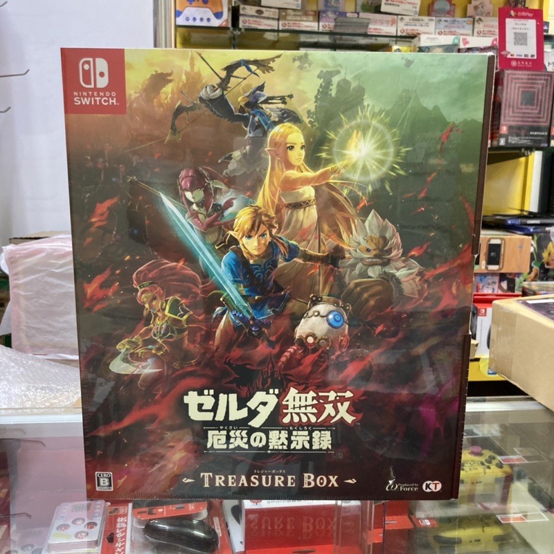 現貨 電玩企劃館 Ns Switch 薩爾達無雙災厄啟示錄純日版豪華限定版gamecity店頭特典 蝦皮購物