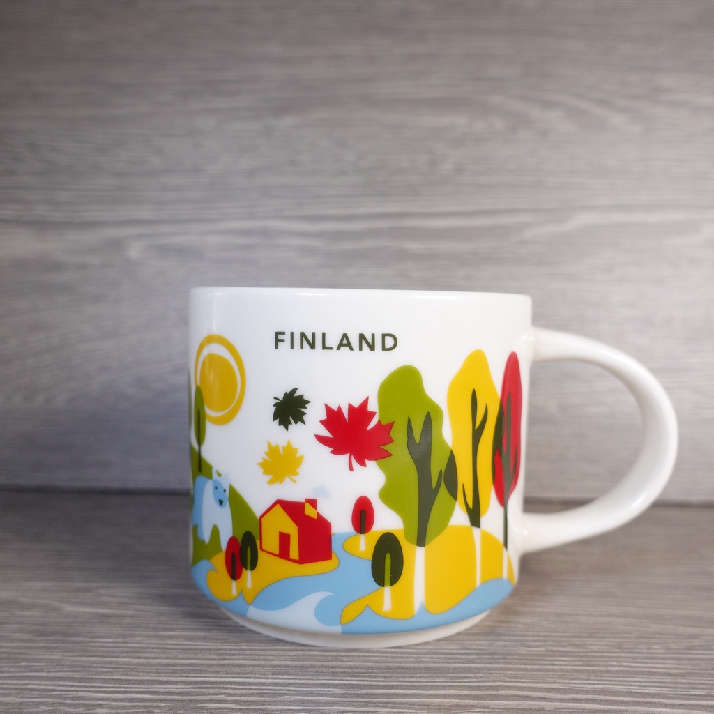(現貨含運)芬蘭 星巴克城市杯 正版  全新含盒