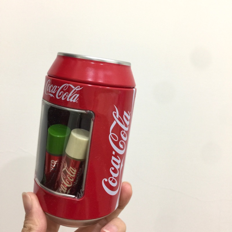 Coca Cola 可口可樂護唇膏，美國🇺🇸購入，5入裝 不同口味，全新未開封使用