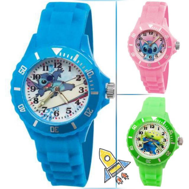 正版迪士尼手錶~史迪奇手錶~台灣製~兒童錶~小熊維尼手錶~蘇菲亞手錶~米奇手錶