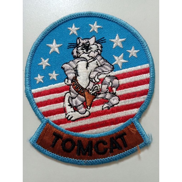 TOPGUN  美國F-14雄貓戰機Logo臂章