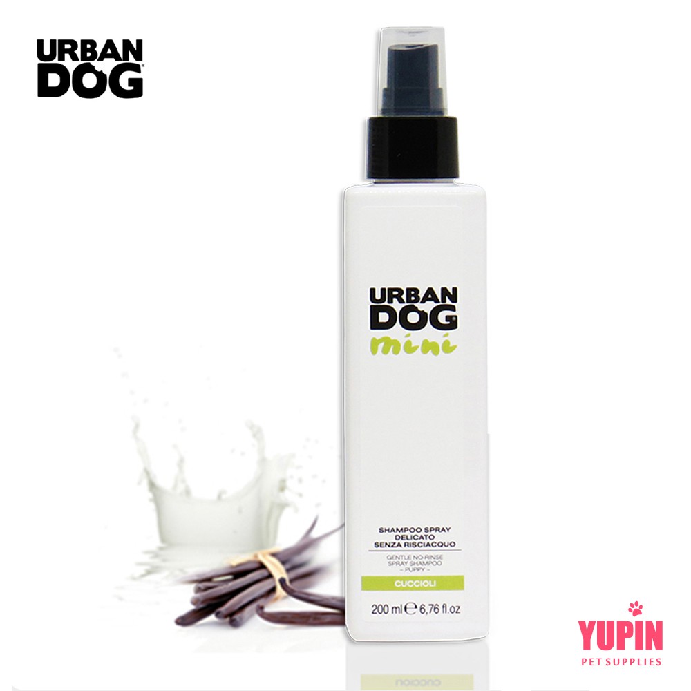 URBANDOG 城市系列 嬌嫩肌膚柔和沐浴乳 200ml 過敏系噴霧式 乾洗沐浴乳 犬貓適用