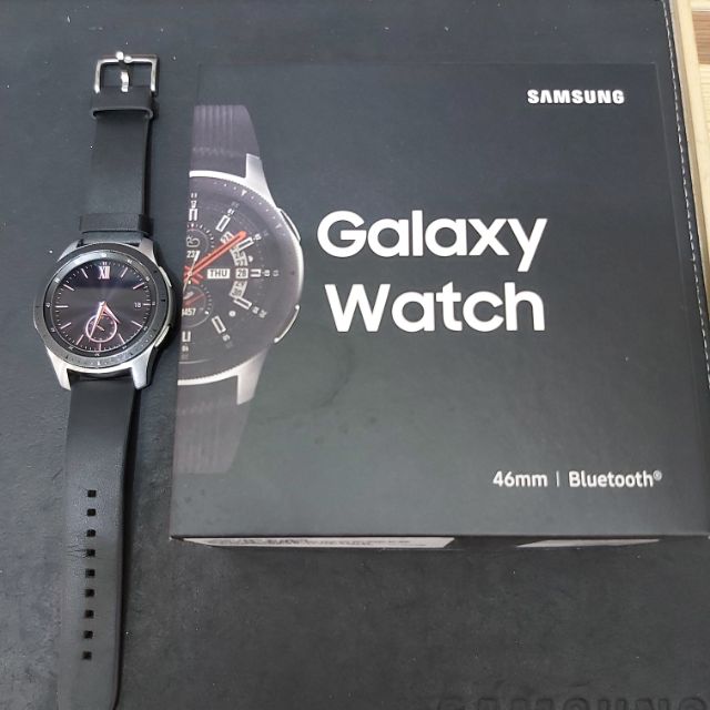 【原廠公司貨-保內5折售】Samsung Galaxy Watch 46mm SM-R800 星燦銀 藍芽版