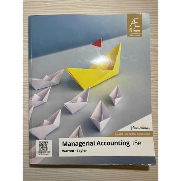 managerial accounting 15e asia edition
