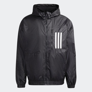 ADIDAS M W.N.D Jkt PB 男 三線 內刷毛 保暖 防風外套 連帽外套 H42037