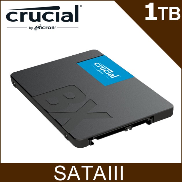 美光 BX500  1TB Micron Crucial SSD 2.5吋固態硬碟