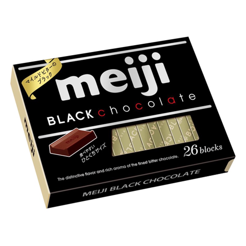 Meiji明治 黑可可製品(盒裝) 120g【家樂福】