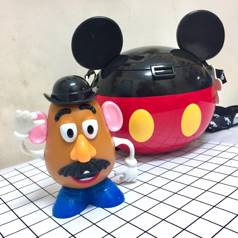 [東京迪士尼] 蛋頭先生 糖果罐 小物收納盒 玩具總動員 玩具 公仔 正版 二手 交換禮物 現貨