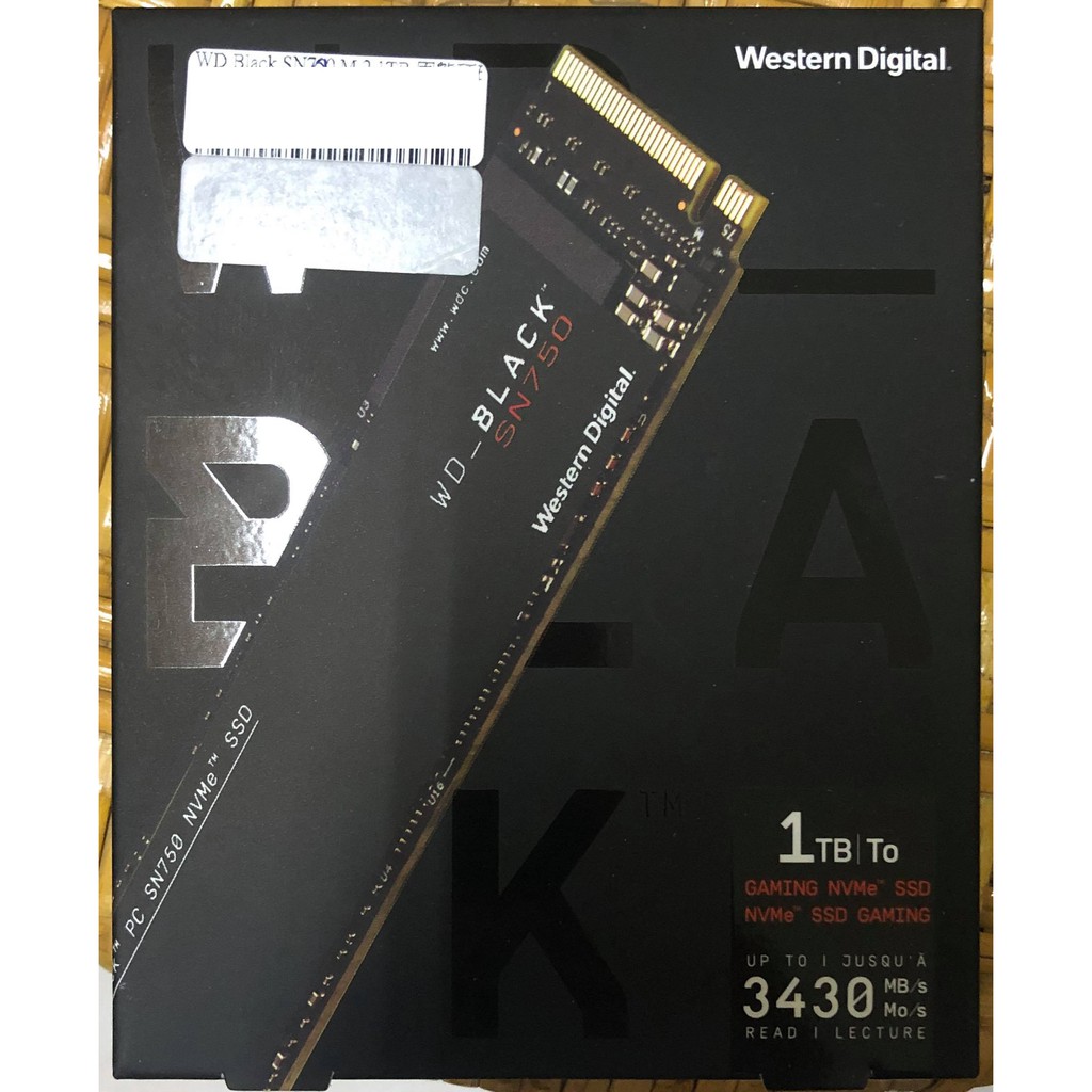 【現貨】WD 黑標 SN750 250G 500G 1TB NVMe PCIe SSD固態硬碟