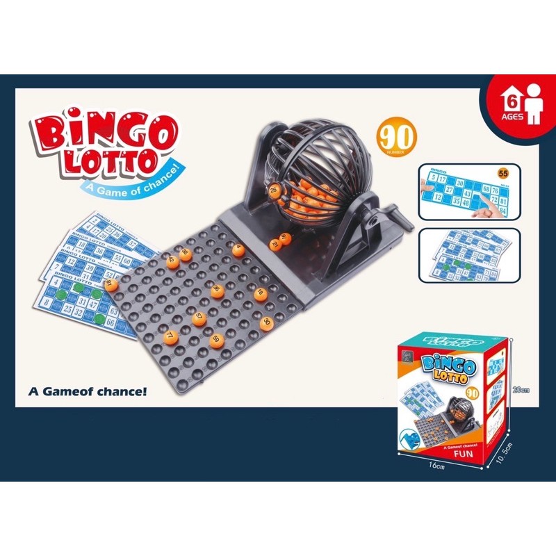 媽媽買 Bingo 90碼搖獎機 益智玩具 賓果 (附12卡) (桌遊)