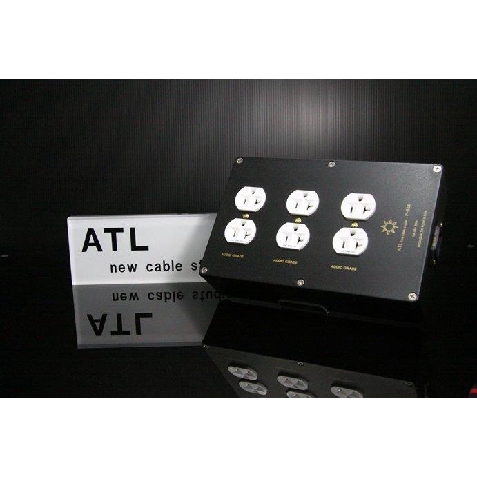 『永翊音響』ATL 高導電黃銅 BR-990CU 6孔電源排插((ATL P-8鋅鋁合金空盒))