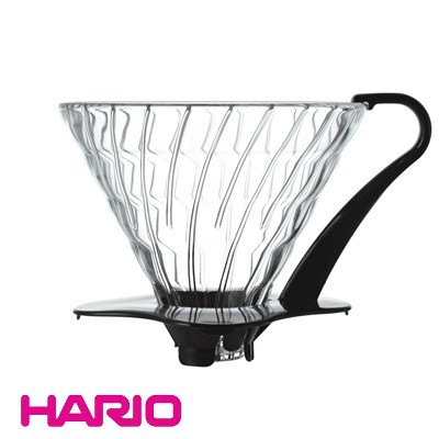 【滿888免運】HARIO V60玻璃03濾杯 (4~7杯份) VDG-03B