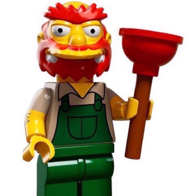 樂高 LEGO The Simpsons辛普森家庭 第二代人偶包  Groundskeeper Willie