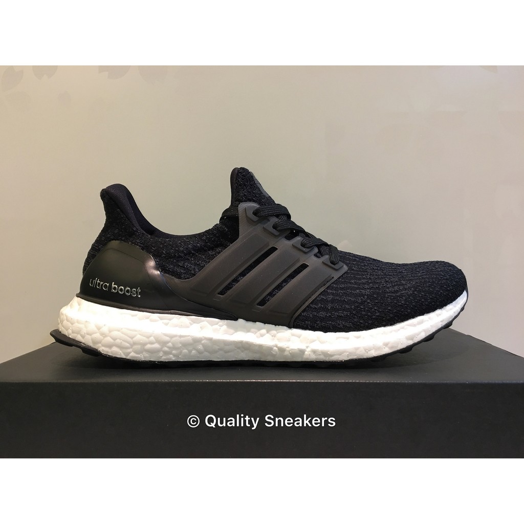 Quality Sneakers - Adidas Ultra Boost 3.0 黑白 編織 馬牌底 S80682