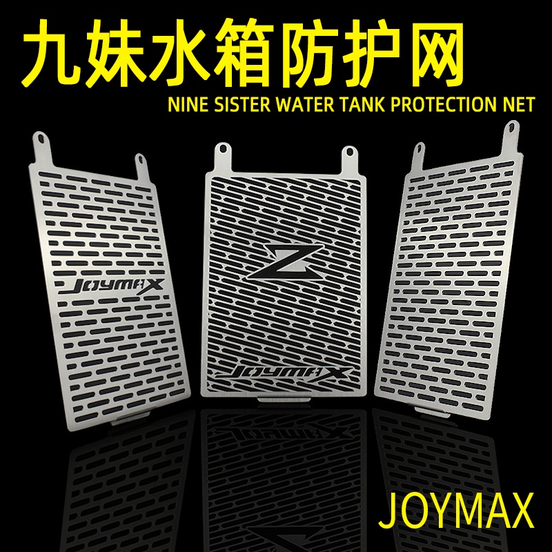 機車【心動】適合三陽九妹JOYMAX Z300X Z+ 改裝水箱護網joymax300水箱防護罩保BBA