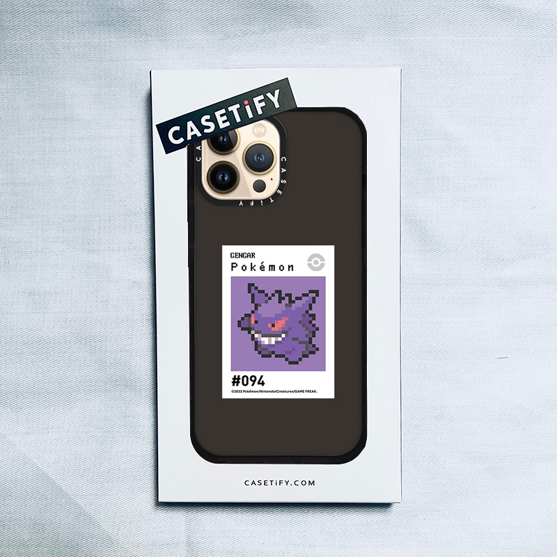 Casetify X Pokeman 094 黑色手機殼 IPhone 13 12 11 Pro MAX Mini XS