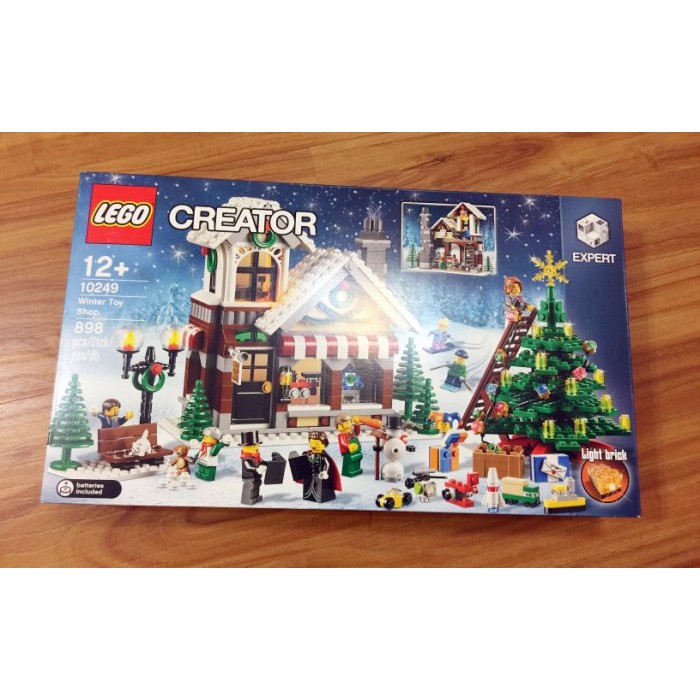 -南港97- ”歡迎刷卡“ 絕版 美國進口 LEGO 樂高 10249 Winter Toy Shop 冬季玩具店