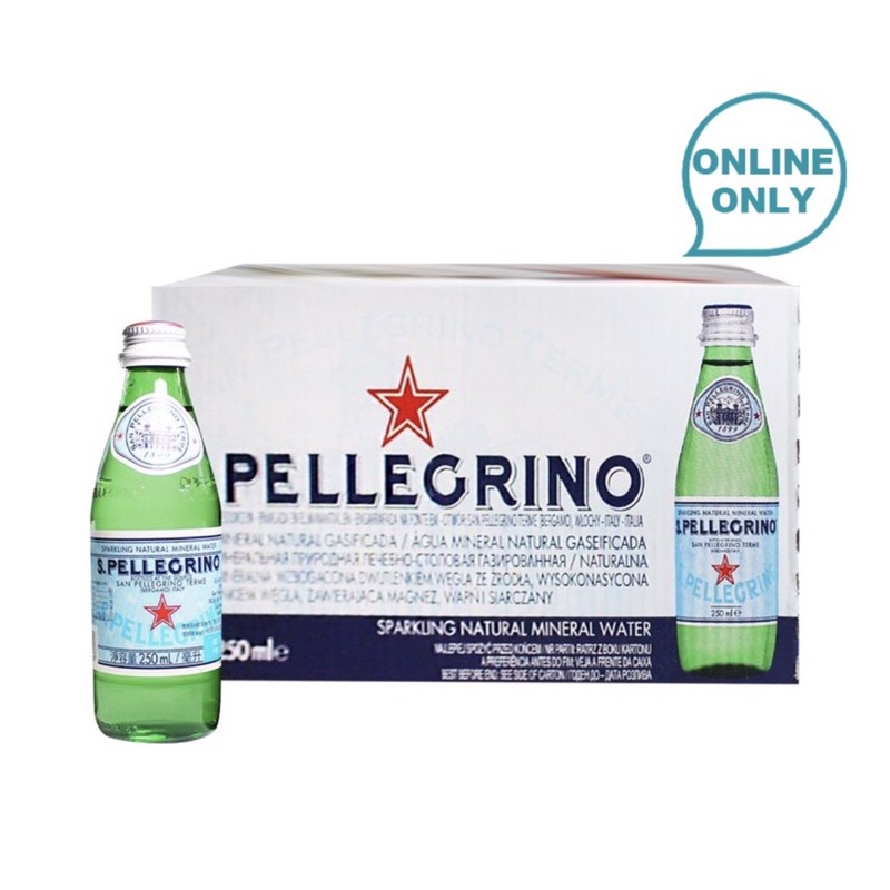 San Pellegrino 聖沛黎洛 天然氣泡水 250毫升X 24瓶