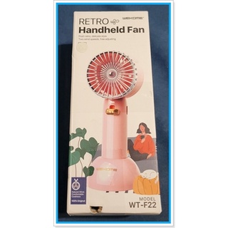 RETRO Wekome Handheld Fan WT-F22 復古 手持電風扇 桌上型電風扇