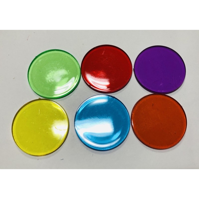 四色與六色透明花片40 60個 不能挑色 蝦皮購物