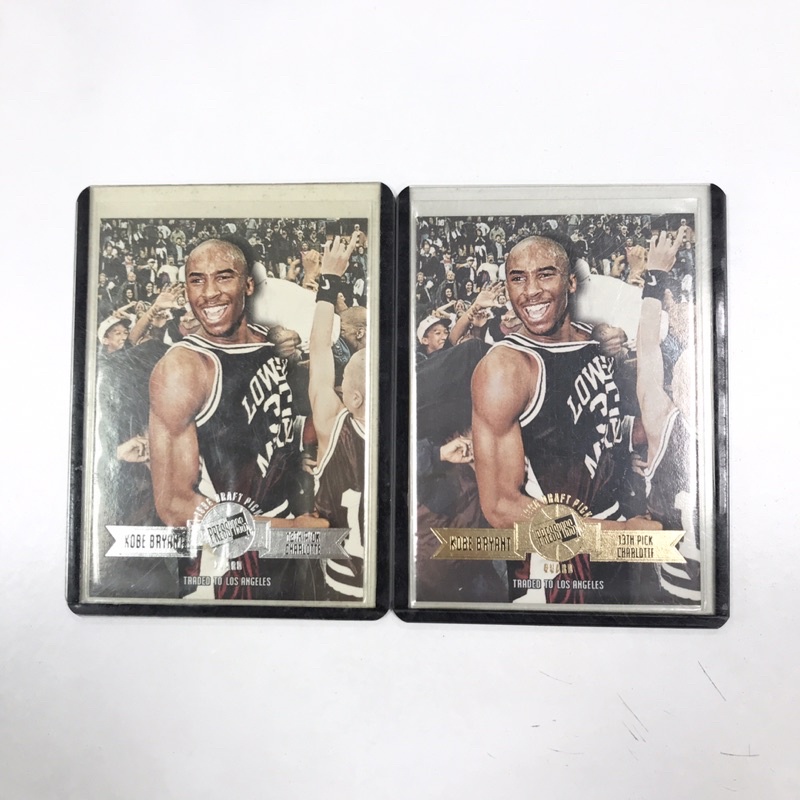 1996 PRESSPASS KOBE BRYANT #13 高中 銀標 金標 籃球卡 球員卡 收藏卡