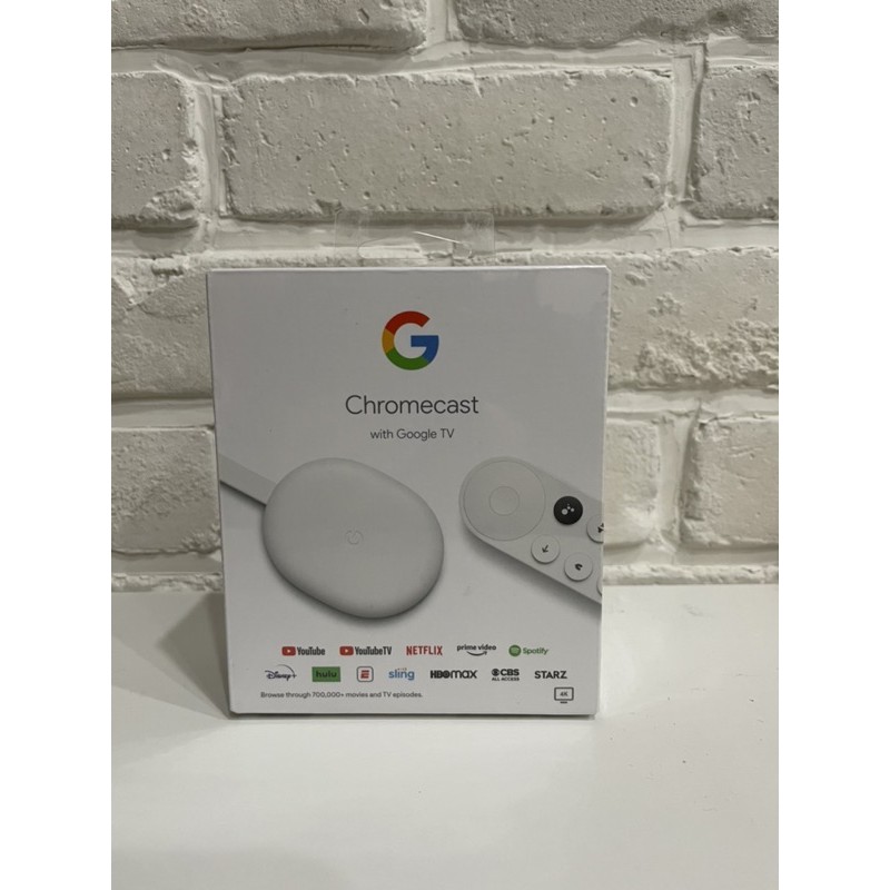 現貨 Chromecast with Google tv