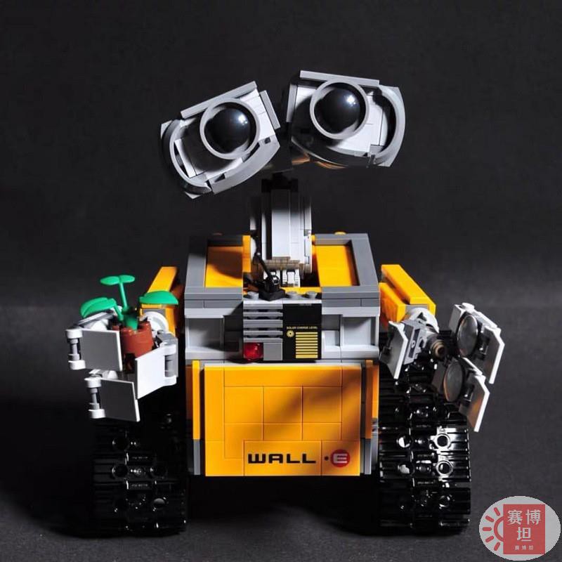 【賽博坦】WALL-E 瓦力 機器人總動員 相容樂高 積木 立體拼圖 組裝模型 玩具 男孩 小顆粒 16003