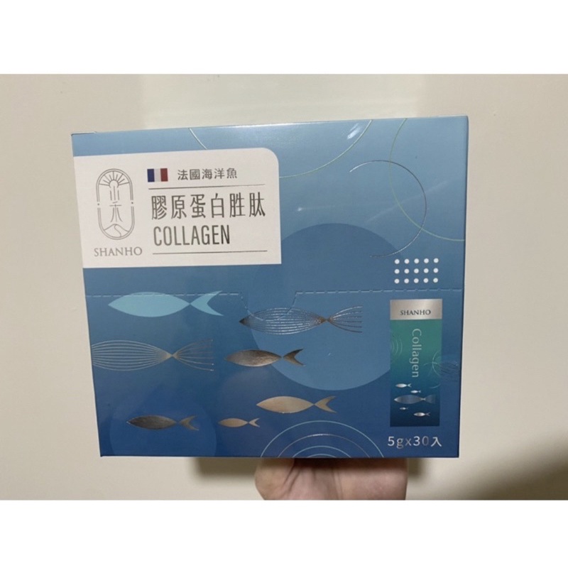 山禾 法國海洋魚膠原蛋白胜肽 全新