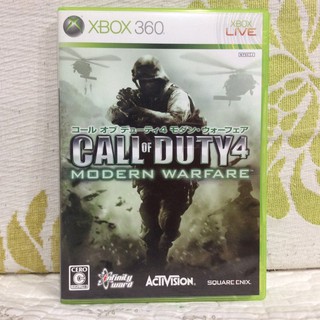 XBOX360 日版 決勝時刻 現代戰爭 Call of Duty X360