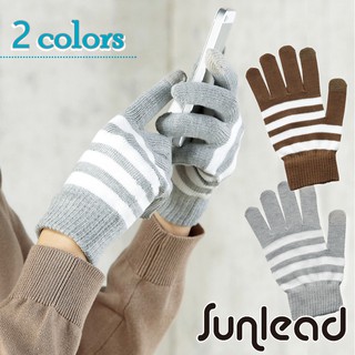 【Sunlead】螢幕觸控保暖防寒細針織輕巧型手套