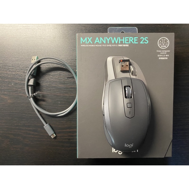 全新 羅技Logitech MX Anywhere 2S 無線滑鼠