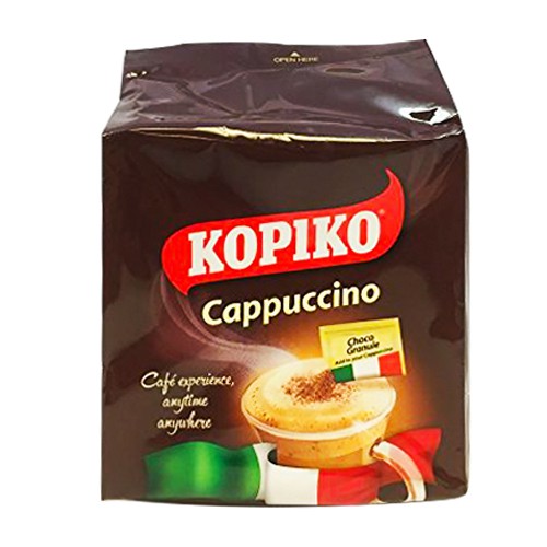 印尼 KOPIKO 三合一即溶咖啡卡布其諾(250g)【小三美日】D414071